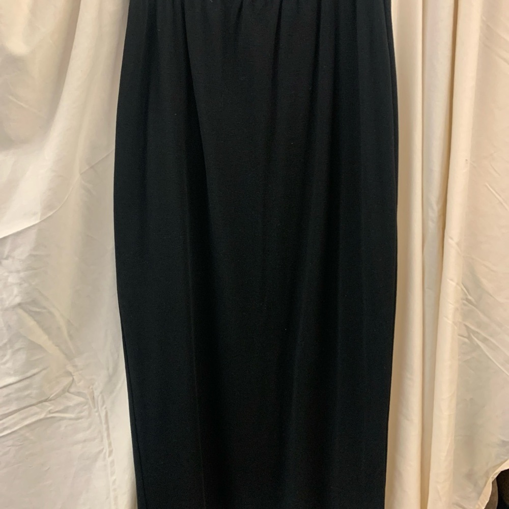 Josephine Chaus Classic Black Maxi Skirt